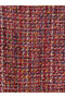 Peak New Season Red Waist Zippered Plaid Tweed Mini Skirt - 7