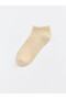 Two Mt Shop Quality Lcw Dream Ecru Striped 5-Pack Women's Booties Socks - 2