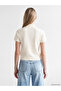 Vizyon New Season White Beaded Embroidered Women's Knitwear Sweater - 4