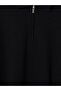 Vizyon New Season Black Polo Collar Men's Sweatshirt - 7