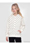 Lcw Kids Polka Dot Girls' Zippered Sweatshirt - 2