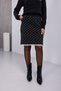 Sweater with Ribbon Skirt and Polka Dot Lace 2-Piece Set - 5