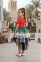 UAE National Day Flag Dress for Girls - 2