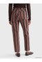 Lcw Jeans Red Striped Straight Fit Women's Jean Pants - 4