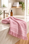 Soft Double Hand Towel Pink - 2