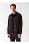 Ozmarka New Season Brown Regular Fit Men's Shirt Jacket - 3