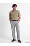 Peak New Season Beige Polo Collar Men's Knitwear T-Shirt - 2