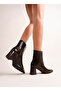 Ayuka Women's Pointed Toe Thick Heeled Stylish Ankle Boots – Modern Design Heel Height 6 cm - 4