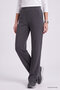 Dark Gray Wide-Leg Pleated Women's Trousers - 94688 - 4
