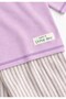 Wide Cut Muslin Trousers Set 2-10 Years Lilac - 4