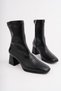 Mello Women's Stretch Square Toe Heeled Boots – Stylish and Elegant Design Heel Height 6 cm - 4