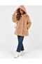 New Season Premium Quality Thick Hooded Plush Fur Women's Coat – Soft Textured Jacket with Pockets - 2