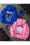 Lover - Friend Couple Combination Night & Light Fury Back Printed Special Design Hooded Sweatshirt Set of 2