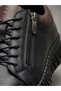 D26Ka-765 Genuine Leather Elastic Lace-Up Daily Orthopedic Casual Shoes for Women - 3