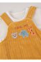 Organic Fun Salopet 2-Piece Set Yellow - 2