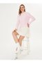 Women's Soft Plush Textured Half Turtleneck Knitwear Sweater - 5