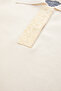Handcrafted Polo Collar Long Sleeve Regular Knitwear Blouse - 5