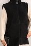 Plush Zippered Stand-Up Collar Vest - 5
