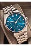 Men's Functional Calendar Metal Strap Wristwatch with 2 Years Warranty