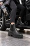 Matric Genuine Leather Elastic Casual Women's Chelsea Boots - 2
