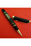 2 Pieces Basmala Embossed Roller Pen – Gold Gilded Embossing, Metal Body, Blue Ink, Gift and Promotional Pen - 2