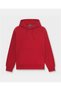 Silicon Badge Bb Hoodie Men's Red Sweatshirt - 5