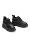 Women's Hidden Heel Black Sports Shoes New - 3