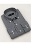 Classic Regular Fit Long Sleeve Cotton Men's Shirt 7766 - 2
