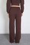 3 Threaded Waist Tie-Up Sweatpants with Stopper - 8