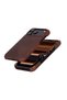 Bloomcase Vectra Saddle Heritage Brown iPhone 18 Pro Magsafe Genuine Leather Case - 8