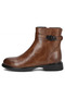 Cizme de piele 7357 maro - 2