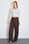 Tie-Waist Baggy Sweatpants - 3