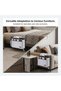 منظم تخزين بجانب السرير للأجهزة اللوحية والهواتف مع 5 جيوب متعددة الوظائف قابلة للتعليق - 7