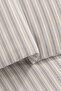 Eldon 100% Cotton Double Duvet Cover Set - Beige - 6