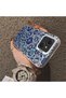 Tecno Spark 40C Compatible Silicone Edge Hard Back Case Phone Case with Porcelain Pattern - 4