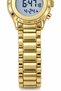AL-SALAH Digital Islamic Wristwatch for Men – Gold-Tone Metal Bracelet, Round LCD Display, Day & Date Display, Side Control Buttons & Butterfly Clasp - 4