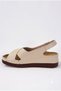 Daily Comfortable Anatomical Sole Crossed Slipper Sandals - 7
