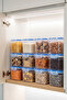 Set of 12 Square Vacuum Storage Containers with Labels, 750 ml Food Container with Lockable Lid - 2