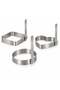 Papatya Sahanda Egg Mold Metal - 4 Pieces - 3