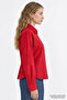 Long Sleeve Regular Shirt with Pleated Back - 2