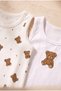 Children's Teddy Patterned 2-Pack Undershirts - 2