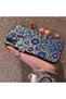 Samsung Galaxy A20 Compatible Silicone Edge Hard Back Case Phone Case with Iznik Tile Pattern - 2