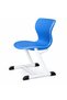 Blue and White Study Desk Set with Comfortable Chair - 3