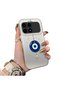 Poco F8 Pro 5g Compatible Silicone Edge Hard Back Case Evil Eye Bead Patterned Phone Case