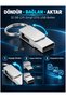 Dual-Port 32Gb Type-C Otg USB Flash Drive Compatible with Phone and Computer, Metal Body Portable Flash Disk with Keychain - 4