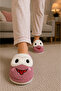 3-Pack Cute Frog Embroidered Guest Pack Balcony Dowry House Slippers - 8