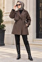 Kruvaze Kapama Trench Coat-Brown