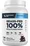 Grass-Fed Whey Protein Isolate - Milk Chocolate Flavor 1047G - 30 Servings