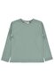Civil Girls' Basic Sweatshirt |   Lycra Single Jersey Long Sleeve |   School Nursery and Daily Use - Green