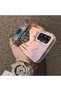 Samsung Galaxy A14 Compatible Silicone Edge Hard Back Case Istanbul Patterned Lover Couple Phone Case - 4